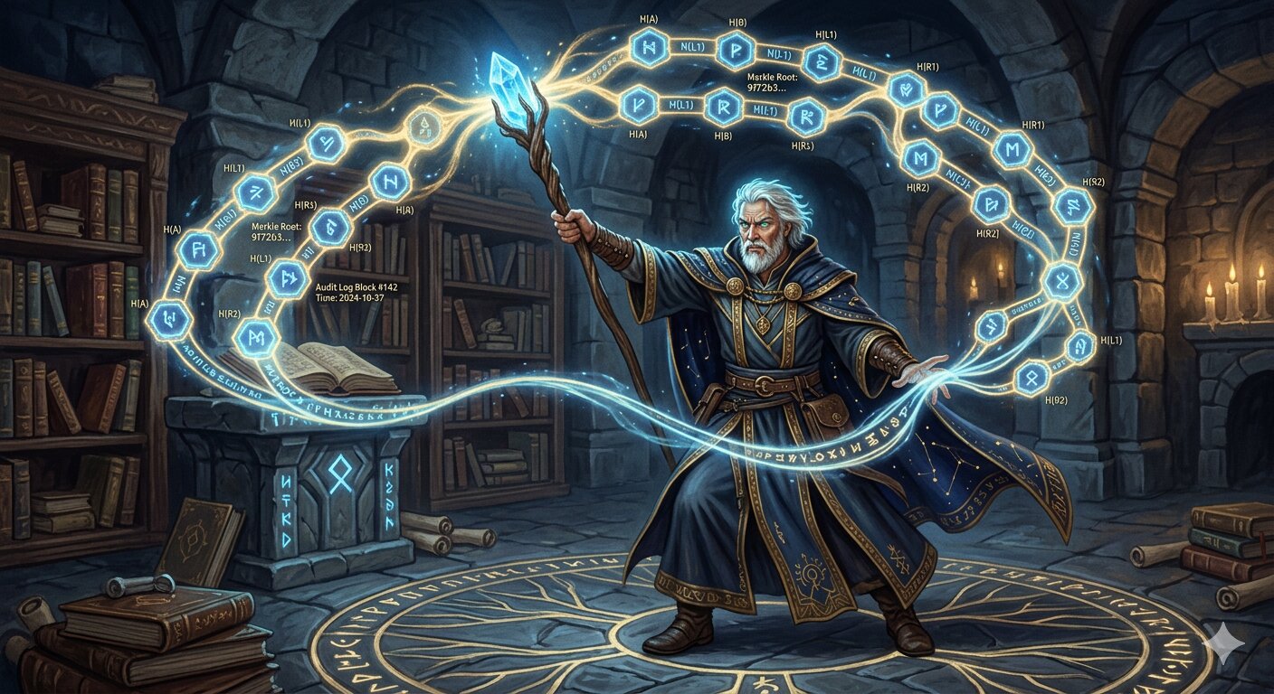 Merkle Hash Chain Audit Logs: When You Actually Need Tamper-Proof Logging