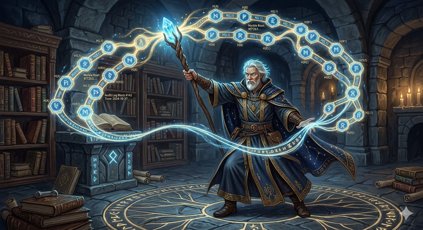 Merkle Hash Chain Audit Logs: When You Actually Need Tamper-Proof Logging